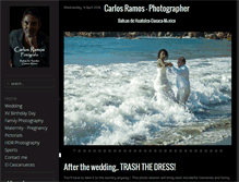 Tablet Screenshot of carlosramosfotografo.com